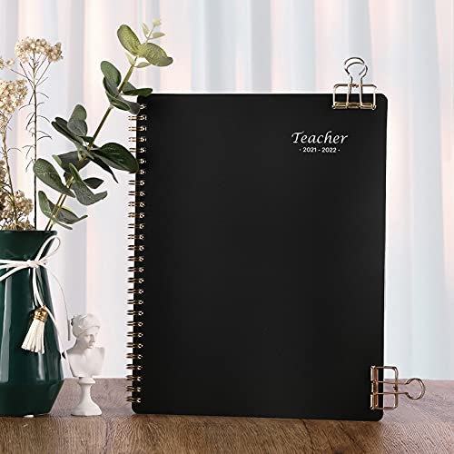 Leraarplanner 2021-2022 - Professionele Academische Lessenplanner van juli. 2021 - juni. 2022, 8" x 10", geweldige lerarengeschenken, klassiek zwart, zacht PP-hoesje - Image 8