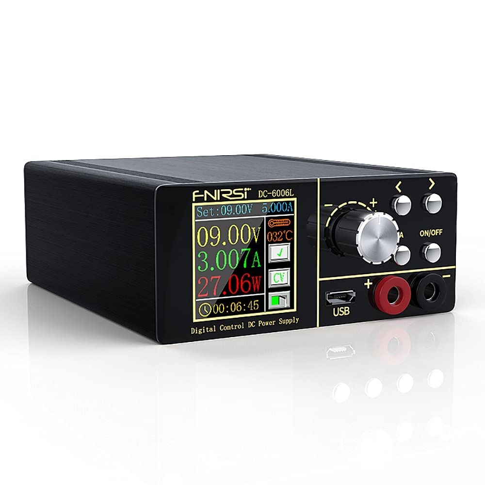 Regulador De Voltaje,Estabilizador De Corriente PD 80W Desktop Mini Fuente de alimentación DC - DC Corriente de voltaje Step-Down Mini fuente de alimentación Buck Voltage Converter Voltmeter 60V 6A(On