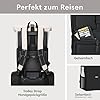 LARKSON Rucksack Damen Herren Beige Grau - No 4 - Rolltop Backpack mit Laptopfach Uni, Arbeit & Fahrrad - Großer Reiserucksack - Wasserabweisend #5