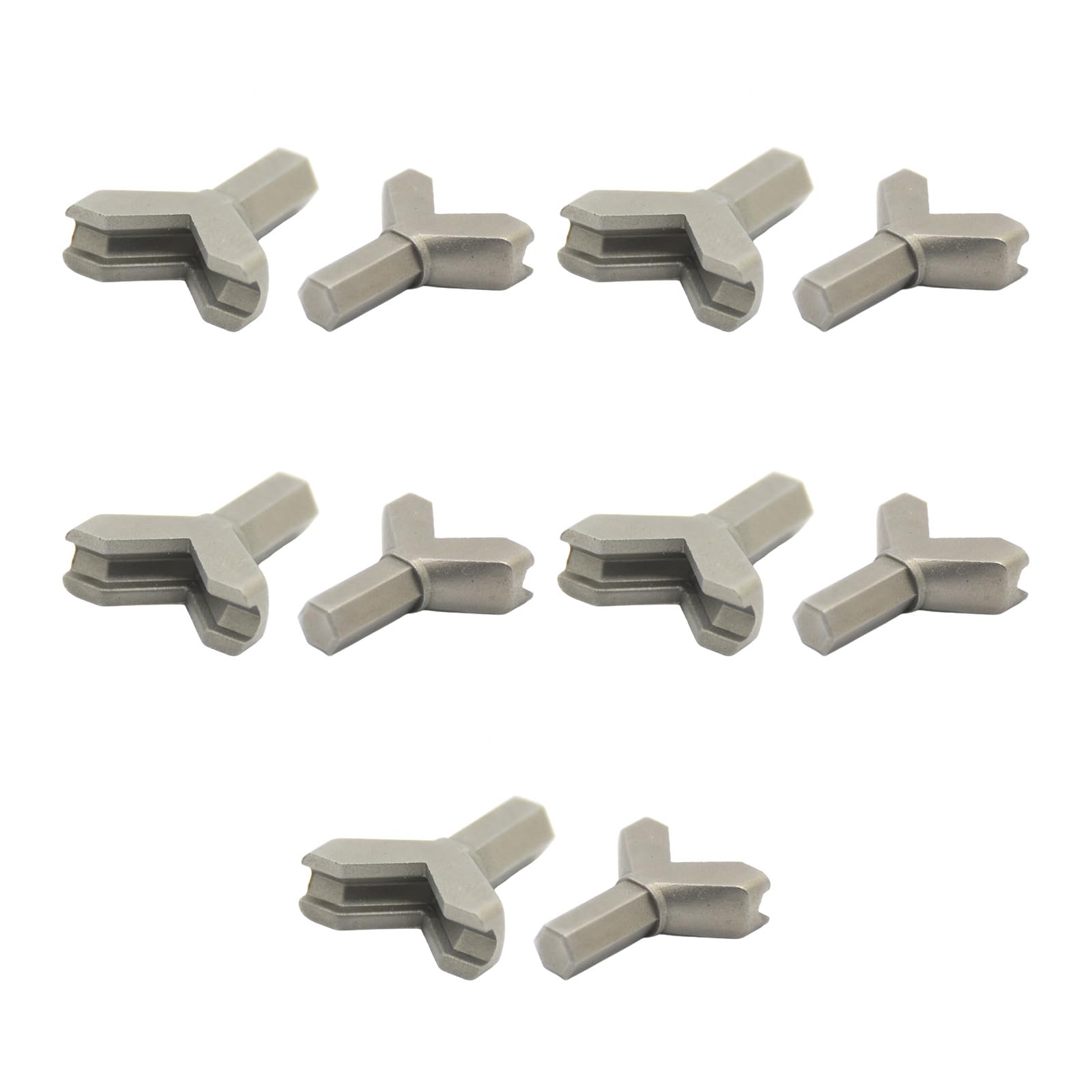 10Pcs Y Shape Cup Hook Installer Wing Nut Driver Bit Mug Hooks For Kitchen Under Cabinet Storage Frame Point Holder