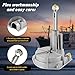 QYMOPAY Boat Steering Control Cable, 20ft Cable Outboard Steering Kit 3/4