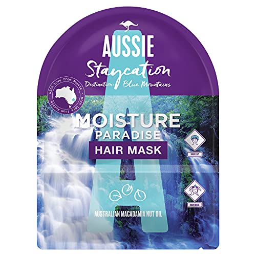 Aussie Staycation - Máscara para el cabello y gorro de pelo australiano
