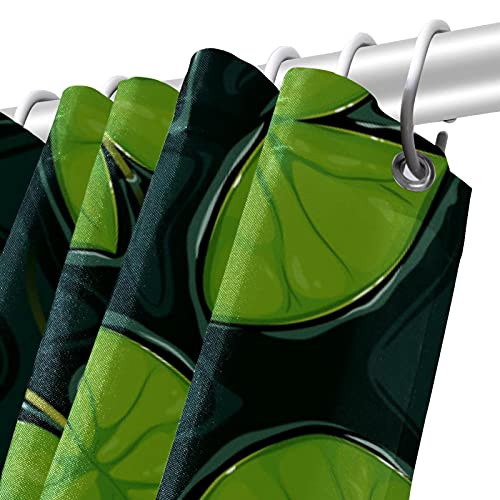 Rideau de douche imperméable lily pad fini les sols mouillés