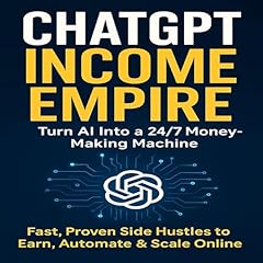 ChatGPT Income Empire Audiolibro Por Charlie Wineberg arte de portada