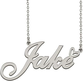 Custom Name Necklaces Personalized Necklace with Name 18k Gold Plated Heart Stainless Steel Customized Jewelry Gifts for Women Mother Day Christmas Birthday