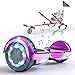 HITWAY Overboard Kart avec Overboard, Hoverboard 6,5 Pouces, Self-Balance Board avec Roues LED, Bluetooth et Hoverkart Accesoires pour Gyropode Cadeau pour Enfants