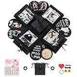 Creative Surprise Explosion Box - Cute Memory & Love Picture as Valentines, Birthday, Engagement, Anniversary DIY Scrapbook Album Gift Kit