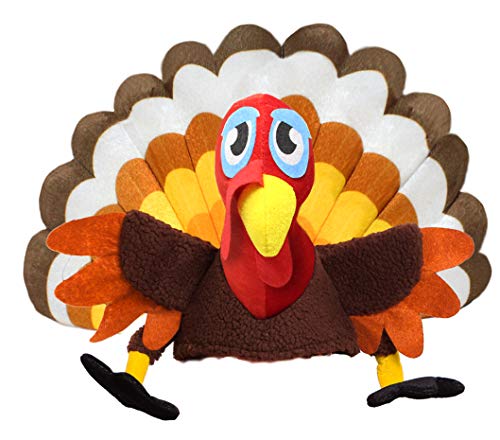 image for Spooktacular Creations 2 Turkey Hats for Happy Thanksgiving Party Cost