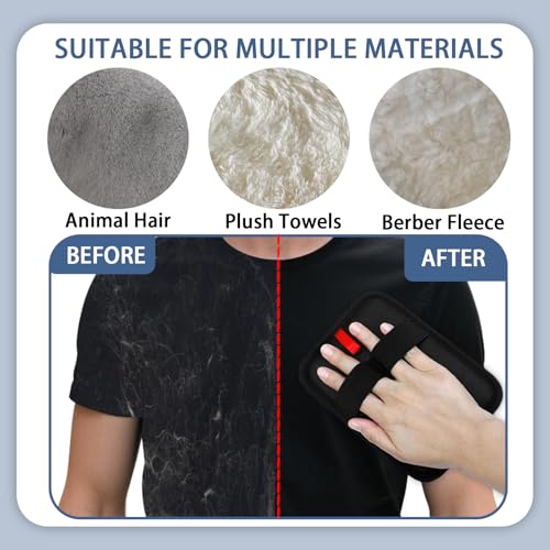 Image of Pet Hair Remover,1 PCS Pet Hair Removal Glove,Electrostatic Gloves for Cats&Dogs,New Upgrade Efficient Grooming Gloves for Pet Hair,Reusable Animal Fur Removal Tool for Couch,Furniture,Carpet,Curtain