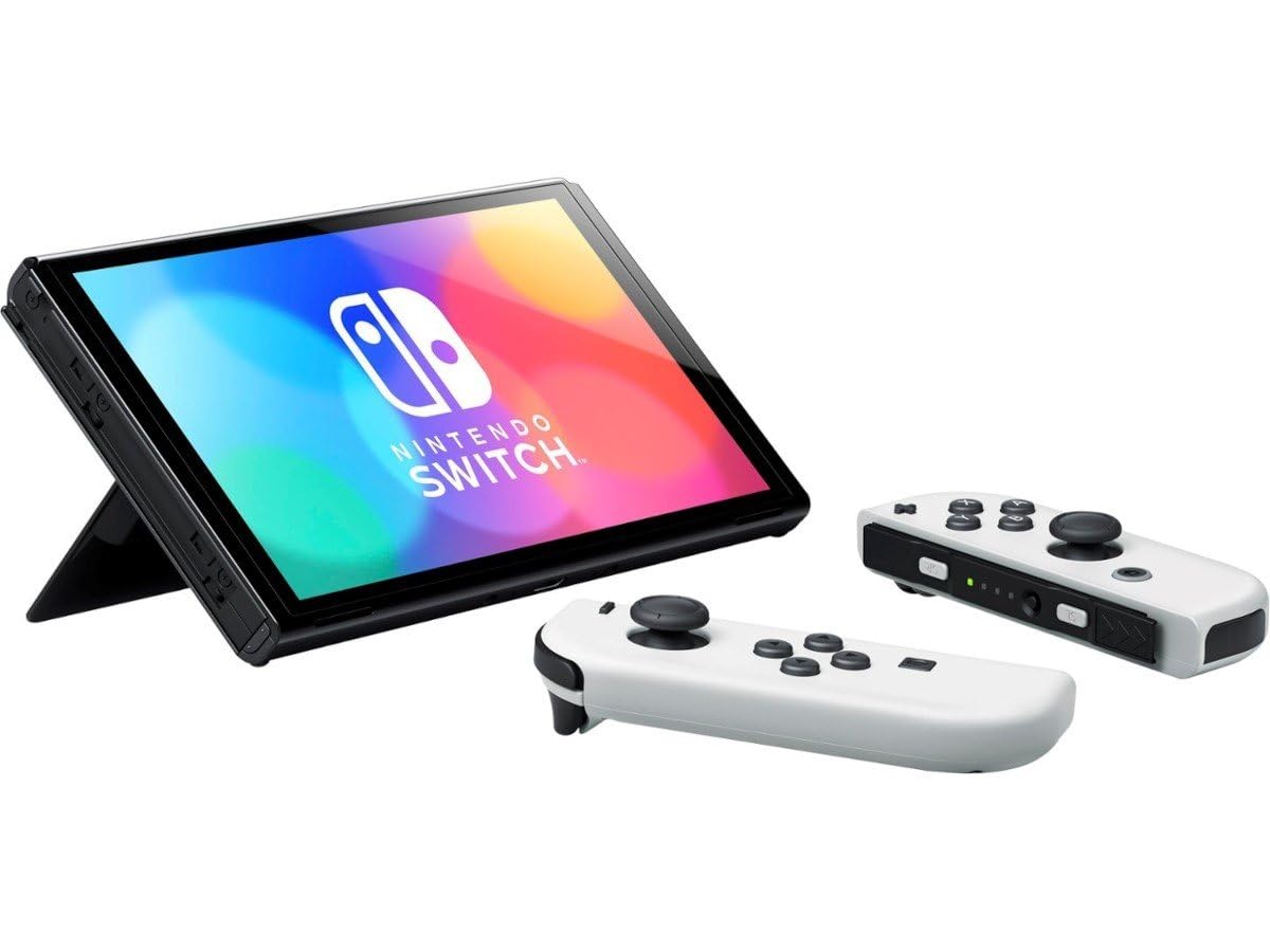Amazon.com: Nintendo Switch OLED Model (White) Mario Kart 8 Deluxe