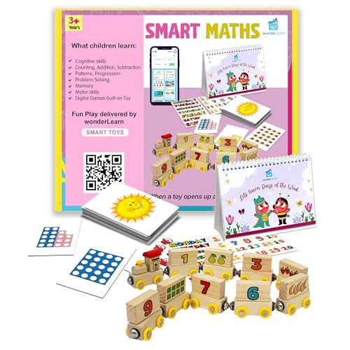 Image of Wonderlearn Little Einstein Series Maths Learning- Fun And Learning Toys For 2+ Year Old Boys And Girls - Build Motor Skills, Problem Solving, Stem, Pretend Play (Math Smart),Multicolor