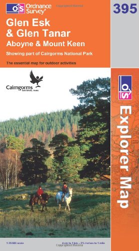 Glen Esk and Glen Tanar (Explorer Maps) 395