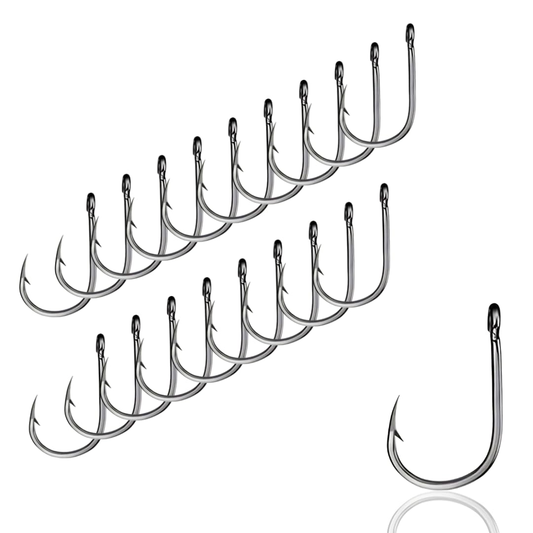 AMZfishing Friedfischhaken 20 Stück - Lasergeschärfte Angelhaken Für Karpfen & Brassen