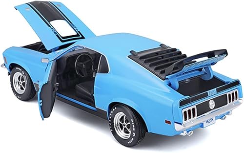 Miniatura 2 de 1970 Ford Mustang Cobra 428 Mach 1 - Azul