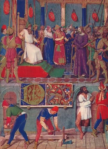 Tableau Jésus devant Ponce Pilate Jean Fouquet pour habiller un mur de chambre vide