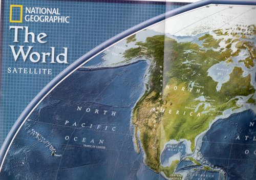 MAP OF THE WORLD: One side - Globe World, other side- The World ...