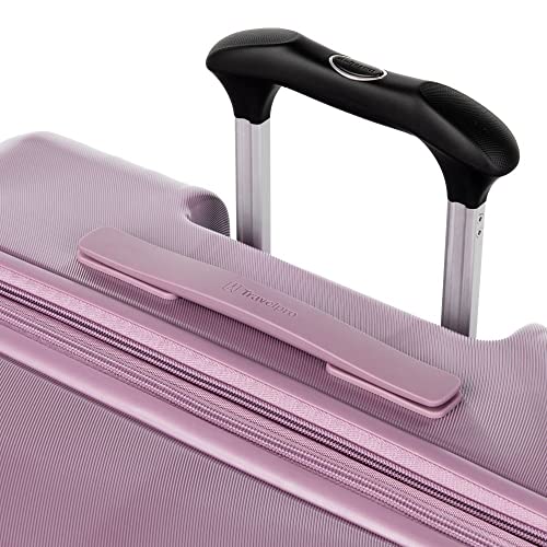 Image of Travelpro Maxlite Air Hardside Expandable Checked Luggage, 8 Spinner Wheels, Lightweight Hard Shell Polycarbonate Suitcase, Orchid Pink Purple, Checked Medium 25-Inch
