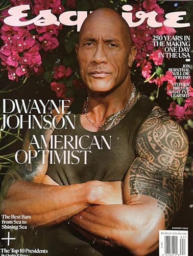 Esquire Magazine Summer 2026 250 Years In The Making One Day In The Usa Dwayne Johnson