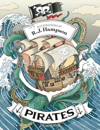 Pirates Coloring Book (R.J. Hampson Coloring Books)