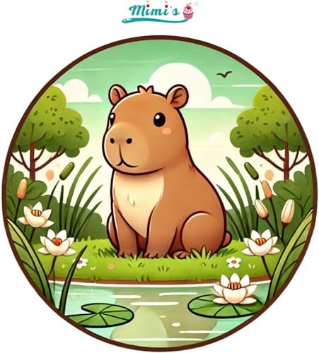 Oblea comestible con Capibara