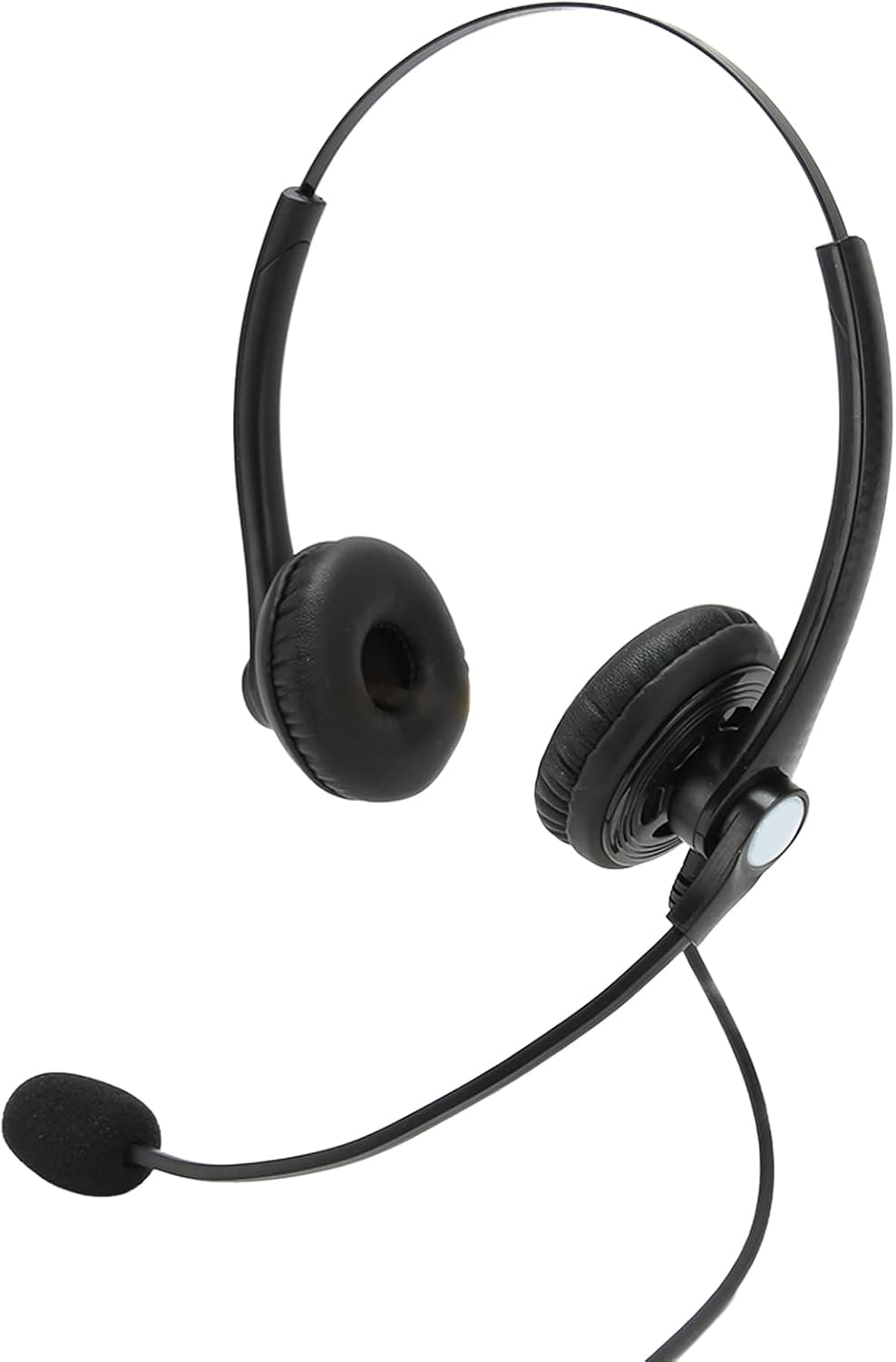 Wired Telephone Headset Noise Reduction Binaural Business