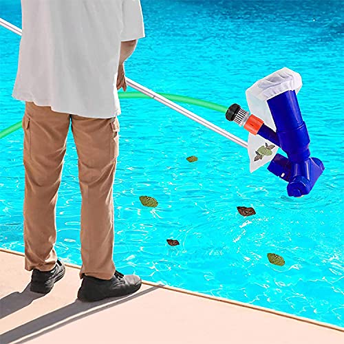 EFEG Portable Swimming Pool Fountain Vacuum Brush Cleaner, Cleaning Tool with Universal Fit Handle-Can be Attached to… - Image 4