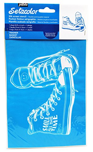 ぺべオ(Pebeo)シルクスクリーン型 ナイロンメッシュ製 A5 シューズ