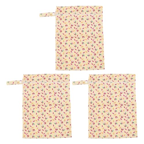 Juego de 3 Bolsas Portátiles para Pañales impermeables miniatura 1