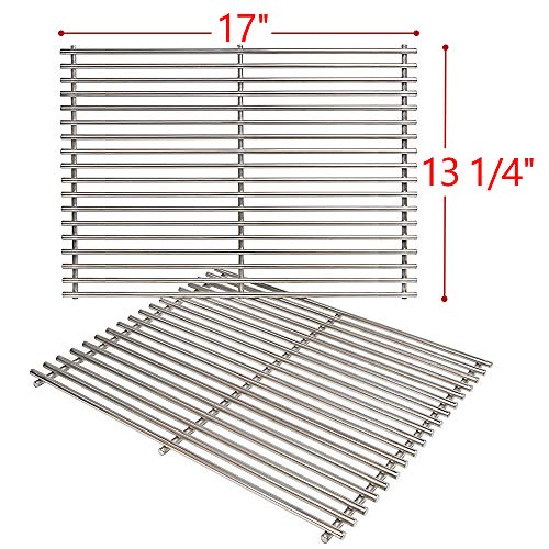 SHINESTAR Grill Grates for Nexgrill 4 Burner 720-0830H 720-0783E, 5 Burner 720-0888 720-0888N