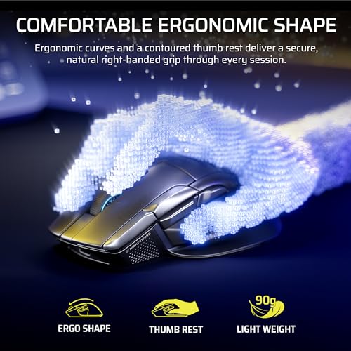 Corsair NIGHTSWORD v2 Wireless SD Gaming Mouse – Black - image 9