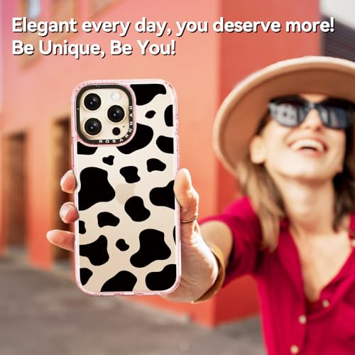 Coque de téléphone durable iPhone 16 Pro 6,3 pouces imprimé vache - 6