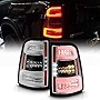 ACANII - For [Factory Incandescent Model] 2019-2022 Ram 1500 Chrome LED Tail Lights w/Sequential Signal Lamps Left+Right