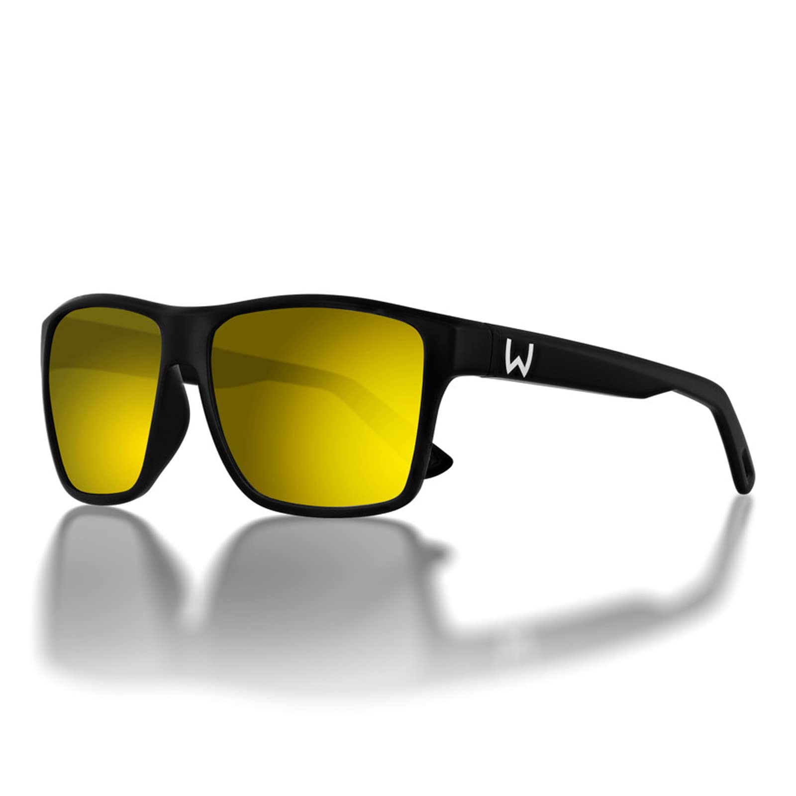 Westin W6 Street 200F Matte Black Brown Yellow Green - Polbrille, Polarisationsbrille