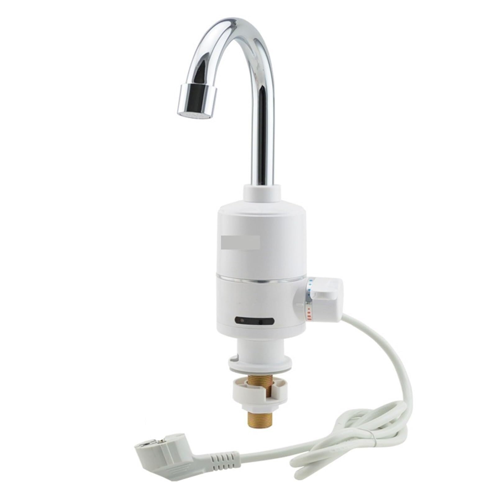 Grifo calentado, Calentador De Agua Eléctrico Instantáneo, Grifo Cocina, Calefacción Flujo Sin Tanque (grifo Lateral)(Digital Display)