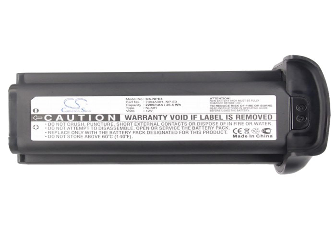 Amazon | 2200mAh バッテリー Canon EOS 1D、EOS 1D Mark II、EOS 1D