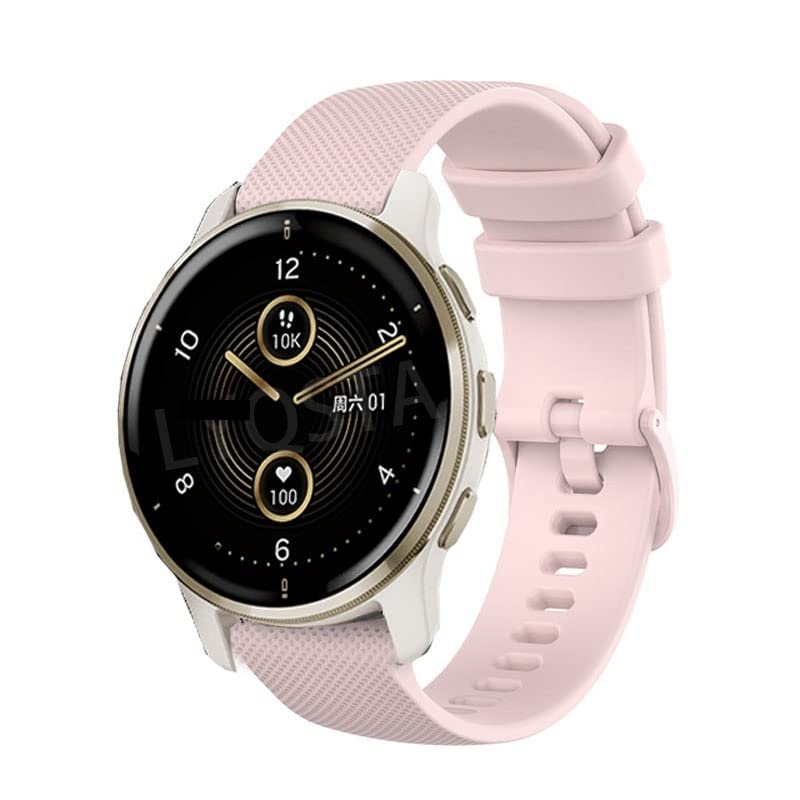 Correa deportiva Garmin Venu 2 de instalación rápida e impermeable 4