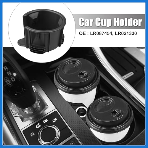 Portavasos para consola central compatible con Land Rover miniatura 2