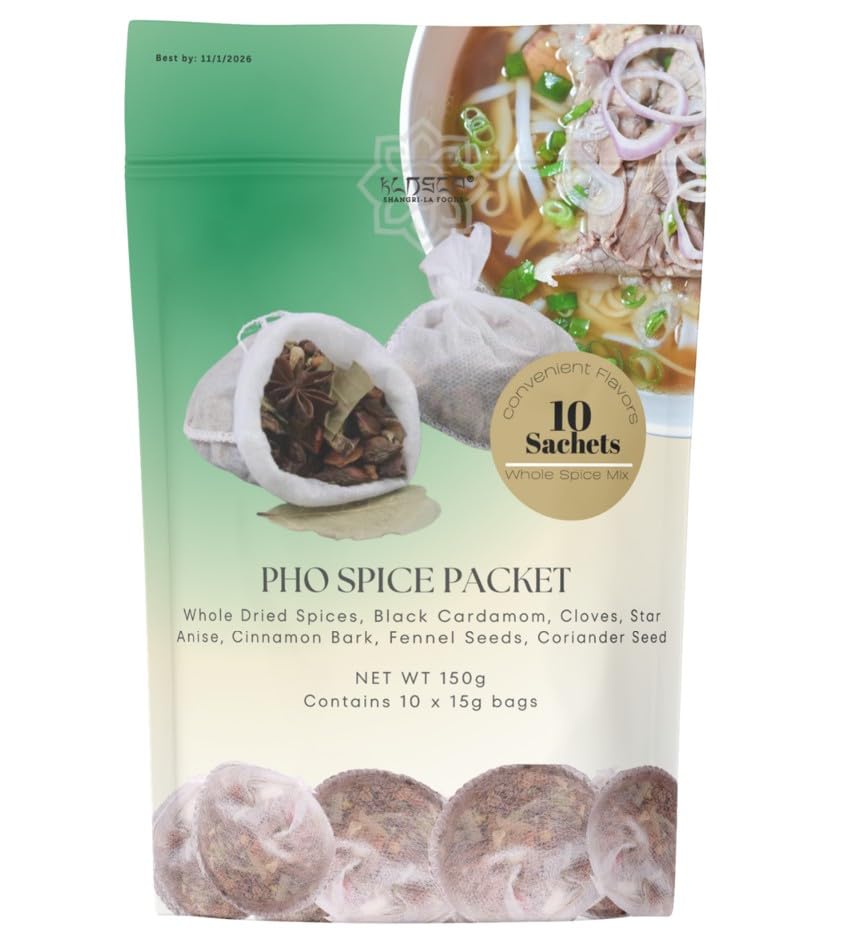 KLDSCP Old Man Que Huong Pho Bac Spice Seasoning (10 Packs)- Gia Vi Pho Bac