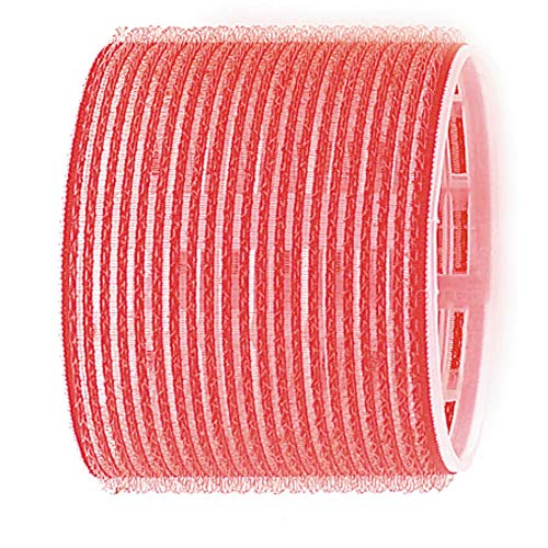 Sibel 70 mm x 6 StĂĽck Rot Nylon Haarrolle