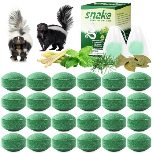 24 Pack Peppermint Skunk Repellent...