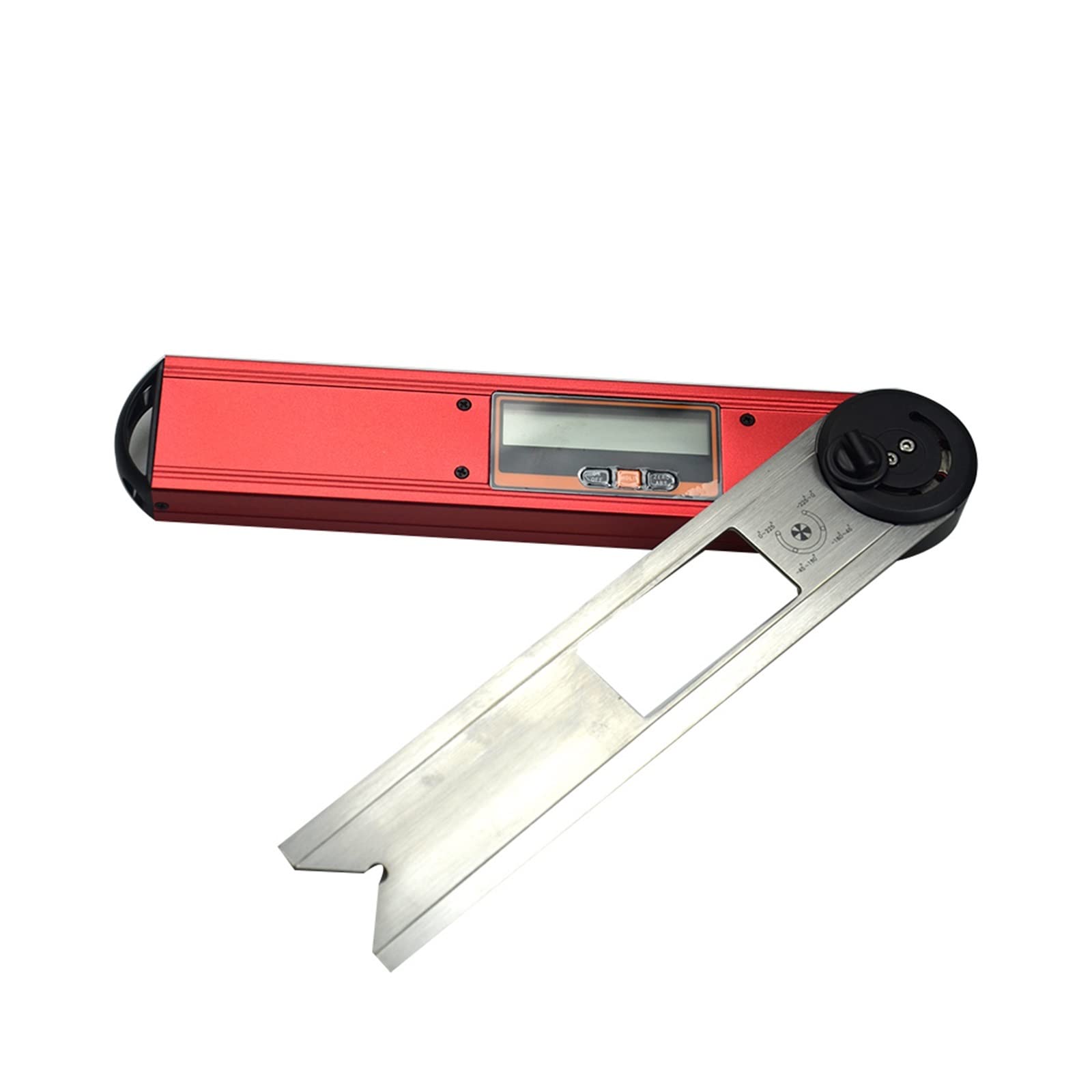 Marking Tools Digital Range 0-225 Degree Stainless Steel Angle Measuring Ruler Woodworking Carpenter Tool Protractor Goniometer Woodworking Tools