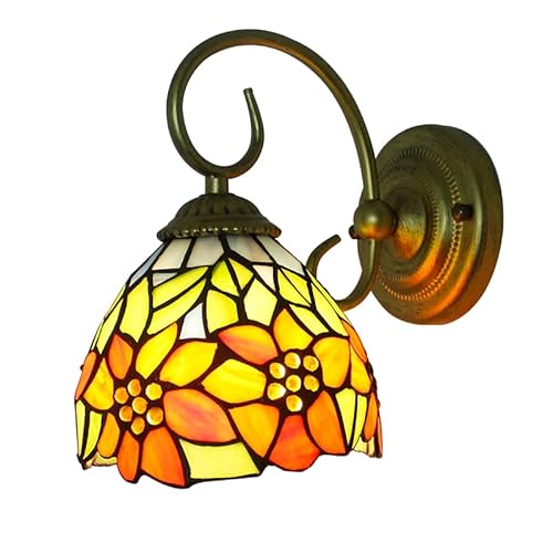 KY LEE モダンなガラス製 ベッドサイド ウォールランプ LED 子供部屋用省エネランプ 北欧 雰囲気のリビングルーム テレビ 壁面ライト 通路 ポーチ バルコニー 吊りランプ