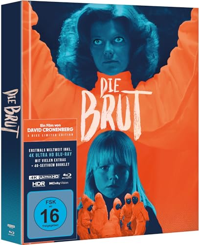 Die Brut – 4K Mediabook (UHD + Blu-ray Disc + Bonus Blu-ray)
