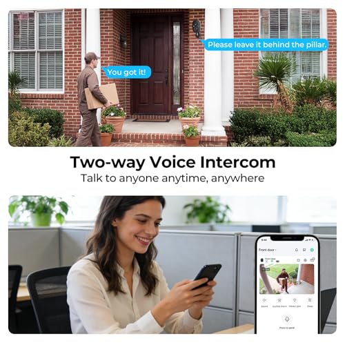 Security Camera Outdoor 2-Way Audio