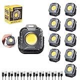 10 Best LED Work Lights for Car Repairs in 2026 13 KunHe 10-Pack Mini Magnetic Rech