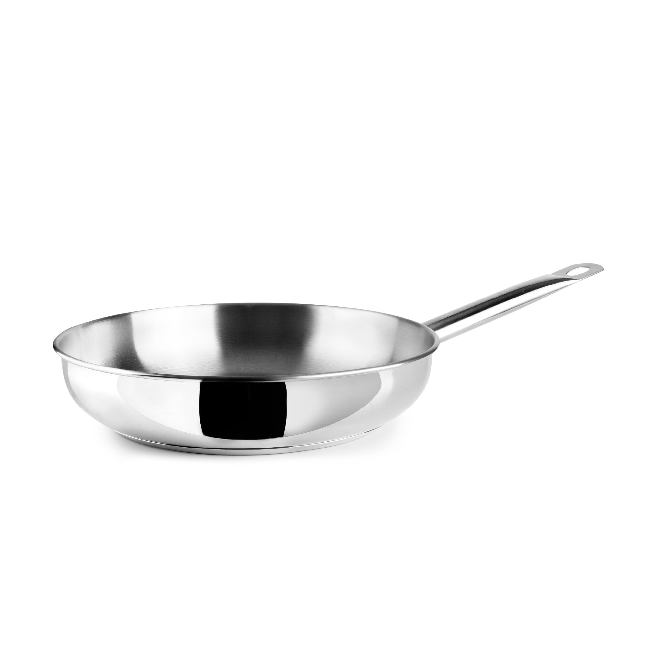 IBILI - Ebbe Frying pan 18 cm, Stainless Steel, Suitable for Induction, Without Non-Stick