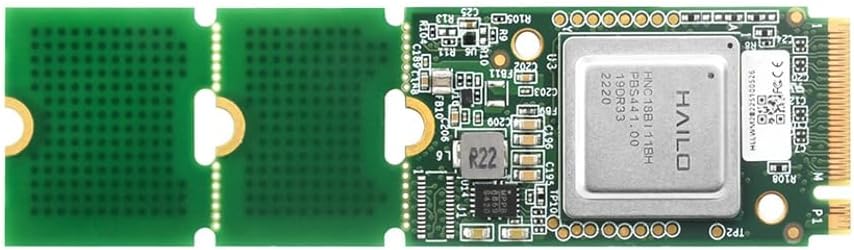 Hailo-8 M.2 AI Accelerator Module Compatible with Raspberry Pi 5 Support Linux/Windows Systems Based On The 26TOPS Hailo-8 AI Processor