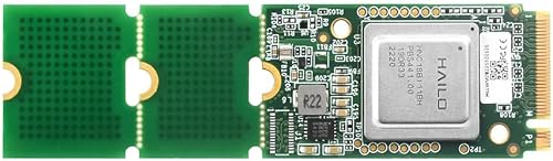 Hailo-8 M.2 AI Accelerator Module Compatible with Raspberry Pi 5 Support Linux/Windows Systems Based On The 26TOPS Hailo-8 AI Processor
