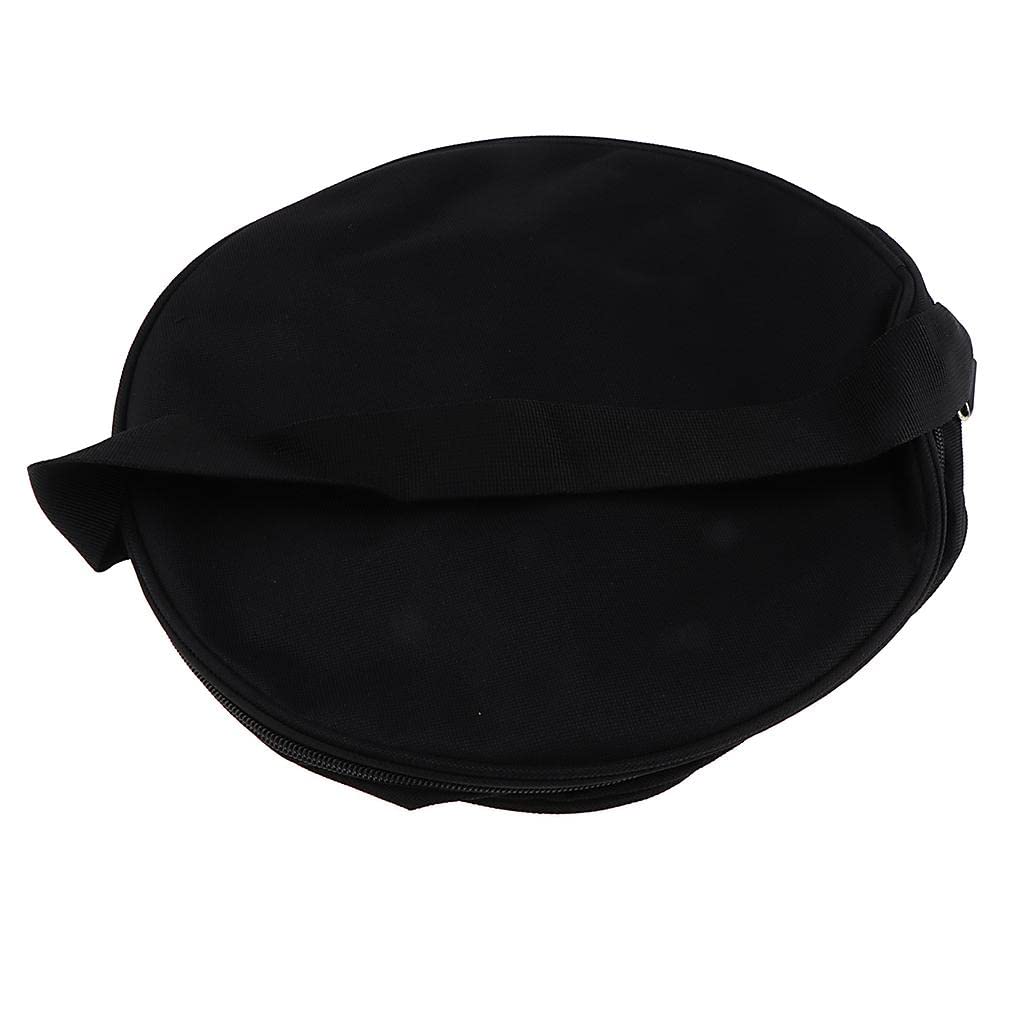 Bolsa para Pelotas de Tenis, Bolsa Redonda Tipo Cubo, Bolsa de Almacenamiento, Bolsa Deportiva Resistente Al Agua con Asa, Adecuada para Tenis, Tenis, Negro