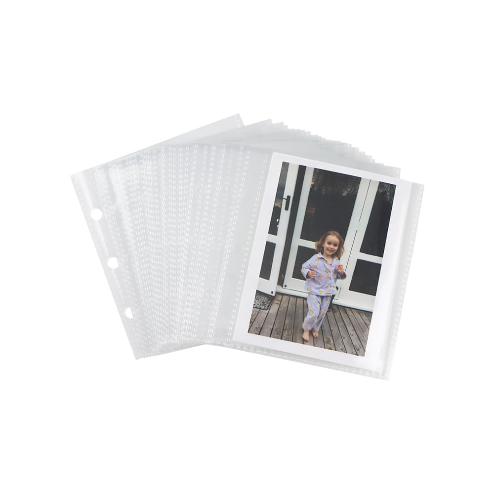 Photo Protector Amazon.com : 25 Sheets Photo Page Protectors 4